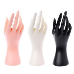 Jewellery Pouches Mannequin Hand Finger Glove Ring Bracelet Bangle Display Stand Holder Drop Ship