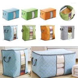 Storage Bags Large Quilt Clothes Bag Wardrobe Closet Organizer Pillow Blanket Organizers Move House Tidy Packing