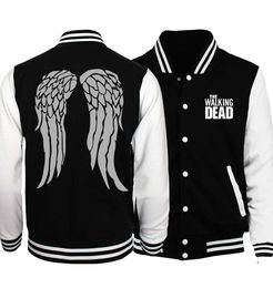 Men's Jackets New The Walking Dead Jackets 2020 Spring Hip Hop Men Coat Fashion Baseball Jacket Plus Size Tracksuit Men Hoodies S-5XL T220926