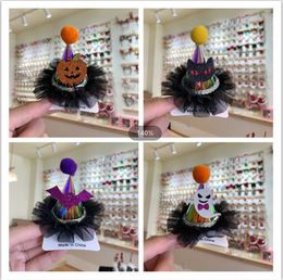 Party Supplies New Halloween hairpin flash with lamp cap funny dress up headwear spot wholesale