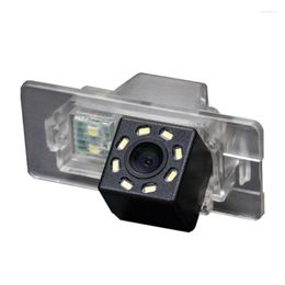 Car Rear View Cameras Cameras& Parking Sensors 8 LED 4 Camera Reverse Backup CCD For X1 E84 F48 X3 X5 X6 3er E39 E46 E60 E61 E62 E90 E91 E92