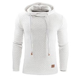 Men's Sweaters 5XL Autumn Winter Warm Knitted Sweater Men Casual Cotton Hooded Pullover Sweatercoat Pull Homme Plus Size 220928