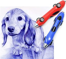 Writing Supplies Painting Supplies Cool Pens Fun Pen for kids Novelty Cute Interesting Racing Car ballpoint-pens Boys Party favor