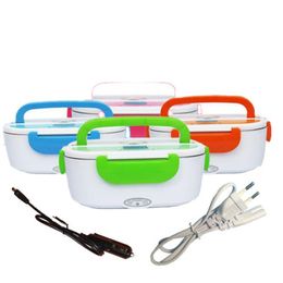 Rice Cookers 110V 220V Car Truck Home Electric Heated Lunch Box Portable Bento Boxes Food Heater Rice Container Warmer