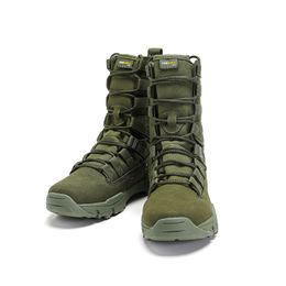 goods military UK - Other Sporting Goods Outdoor Shoes Sandals Cool Men Army Boots Hiking Sport Ankle s Military Desert Waterproof Work Safety 220928
