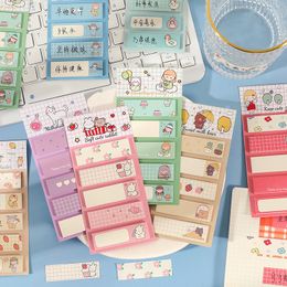 Romantic Spring cartoon stickers Memo Pad - Kawaii Stationery for School Supplies and Papelaria Escolar - 220927