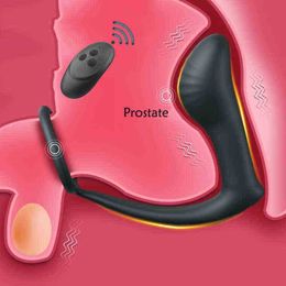 Nxy Vibrators Sex Prostate Stimulator Anal Vibrator Male Retardation Ejaculation Ring Anaal Plug Cock Rings Vibration for 1109