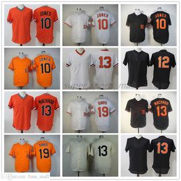 Man Women Youth Mitchell and Ness Baseball Jersey Vintage 10 Adam Jones 12 Black Pullover 13 Manny Hado 19 Chris Davis 2 JJ Hardy Jerseys