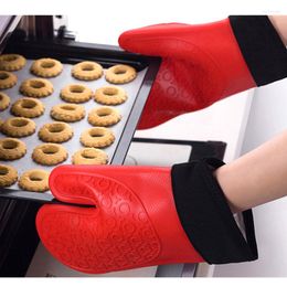 Oven Mitts Baking Glove Non Slip Waterproof Heat Resistant Insulated Pot Holder Home KitchenTools BBQ Picnic Restaurant Cooking Mitt