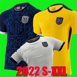 22 23 World Cup Ecuador soccer jerseys Pervis Estupinan home away third J. Cifuentes Gonzalo Plata Michael Estrada football shirts Sarmiento National Team