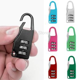 Mini Digit Digit Lock Lock Sundries C￳digo de combina￧￣o Senha Padlock Security Travel Luggage Lock Padlocks Gym Gymet Locks TH0485