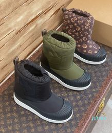 2022 Kış Sıcak Sıcak Platform Kadın Ayakkabıları Moda Kabartmalı Botlar Tasarımcı Kadın Naylon Botlar Düşük Top Ağır Tabii 35-4