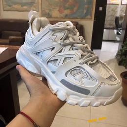 Running Shoes Basketball Sneakers Sports Trainers Designer Low Heels Foam Runner 2022 Fashion Triple S Track.2 Open Sneaker For Men Women Size 35-46 H27