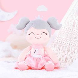 Gloveleya Dolls Stuffed Animal Toys Swan Princess Baby Girls Gifts Cloth Rag doll Toddler Plush 210728