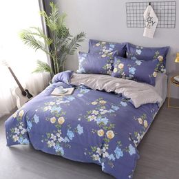 Bedding Sets 38 Flower 4pcs Kid Bed Cover Set Cartoon Duvet Adult Child Sheets And Pillowcases Comforter 2TJ-61003