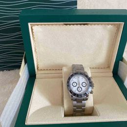 DATE Mens Watches 2813 Movemen Wristwatches Automatic Steel Ceramic Bezel Sport Cosmograph Dive Men Watch Montre De Luxe