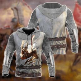 Men's Hoodies Men's & Sweatshirts Polish Winged Hussars Unisex 3D Print Autumn Fashion Sports Hoodie Spring Casual Streetwear Zip