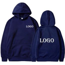 Men's Hoodies Sweatshirts Mens Casual Pullover Hoodies Autumn Line Print Clothes Men's Hoodie Sport Street Tops custom 220928