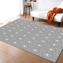 Carpets Arabic Abstract Geometric Decoration Modern For Living Room Rugs Large Anti-slip Safety Carpet