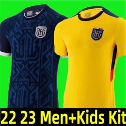 22 23 World Cup Ecuador soccer jerseys Pervis Estupinan home away third J. Cifuentes Gonzalo Plata Michael Estrada football shirts National Team