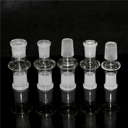 Smoking Accessories ash catcher Glass Bong Adaptors 14mm 18mm female to male adapter glass converter adapters for bongs