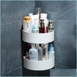 Bathroom Storage Organisation Colour Shelf Adhesive Rack Corner Shower Kitchen Home Decoration Box Accessories Drop Delivery 2021 Ga Dhuvr