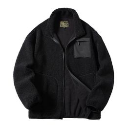 Mens Down Parkas cashmere coat mens cotton with and thick teddy scratch sweater jacket 220928