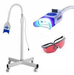 Other Oral Hygiene Rotation Arm Portable Teeth Bleach LED Lamp Dental Teeth Whitening Light Machine With Wheels