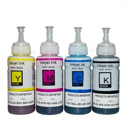 Ink Refill Kits Dye For L100 L110 L120 L132 L210 L222 L300 L312 L355 L350 L362 L366 L550 L555 L566 Printer 4Col