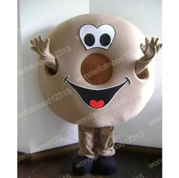 Performance Donut Mascot Costumes Carnival Hallowen Gifts Unisex Outdoor Advertising Outfit Suit Holiday Celebration Cartoon Character Outfits