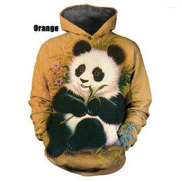 Men's Hoodies Men's & Sweatshirts Panda Casual Long Sleeved Pullover Men And Women Sports Loose Tops XS-5XL