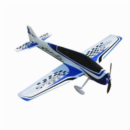 RC Aeroplane Sport RC Aeroplane Wingspan EPO FPV Aircraft RC Aeroplane KIT For Children Outdoor Toy Models Red Blue Green LJ201210