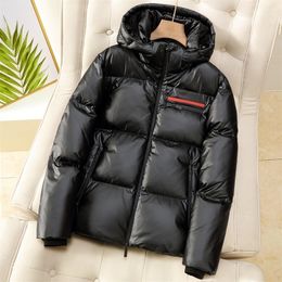 Men's Down Parkas Winter Men Women Couple Casual Warm Hooded Down Coats Luxury High Quality Thick Down Jacket Men Women lovers 220928