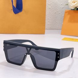 5A Designer Men Ladies Sunglasses Z1583E Style UV Protection Retro Shielding Lens Plate Square One Piece Full Matte Frame Fashion Glasses
