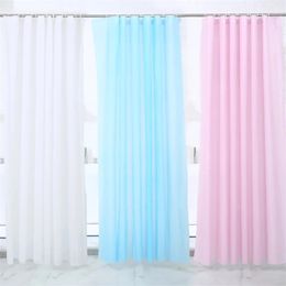 PEVA Material Thickened Bath Curtains for Bathroom Bathtub Wide Bathing Cover Waterproof with Hooks