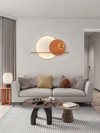 New Modern Living Room LED Wall Lamp Nordic Home Interior Decoration Macaron Wall Lamps Lighting Fixtures