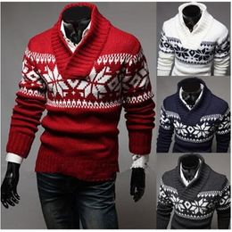 Men's Sweaters England style men sweater Pullovers sweater Slim O-Neck men sweater fashion men Christmas sweaters 220928