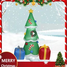 Christmas Decorations 1.8M LED Inflatable Tree Model Outdoor Glow Year Home Decoration For Indoor Courtyard