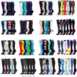Men's Socks Dropship Compression Men Women Wholesales Varicose Veins Nurses Outdoor Running Cycling Long Pressure Stockings