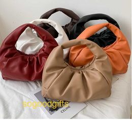 A YD Pouch Designer Bag Bottegss Handbags Women Venetss Clutch bags Bag 2023 new fashion large capacity pleated armpit bag women's one shoulder c