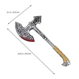 Party Decoration Axe Prop Kids Fake Roleplay Prop Axe Props Photo Cosplay Hatchet Costumehorrible Props Knife Decor Accessory Performance Toys