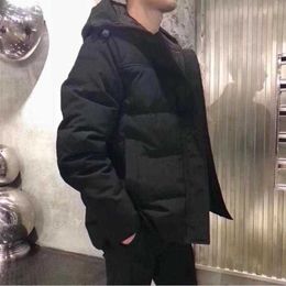 Стиль Зима Новые Мужчины Homme Зима Jassen Chaquetas Parka Верхняя Одежда Большой Меховой Капюшон Fourrure Manteau Пуховики Пальто Hiver Doudoune