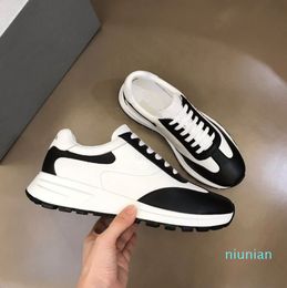 Elegant Sporty-stylish Men Sneakers Shoes Re-Nylon Chunky Rubber Lug Sole Trainers Technical Materials Enamel Triangle Casual Walking EU38-46