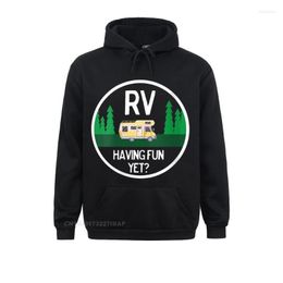 Men's Hoodies Men's & Sweatshirts Womens Funny RV Having Fun Yet For Camping Roadtrips O-Neck Hoodie 3D Printed Latest Man Custom