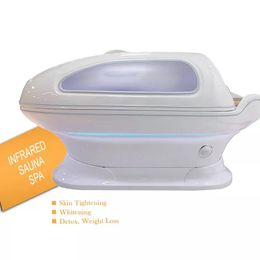 Latest arrival portable ozone hydrotherapy slimming spa Capsule machine with steam shower