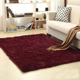 Carpets Bedroom Carpet Rectangle Fluffy Rugs Solid Colour For Living Room Modern CT47001