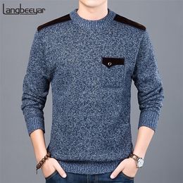 Mens Sweaters Fashion Brand Sweater For Mens Pullovers Slim Fit Jumpers Knitwear ONeck Autumn Korean Style Casual Clothing Male 220929