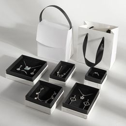 Paper Jewellery Box Bracelet Necklace Ring Earring Pendant Boxes Wedding Gifts Packaging Case