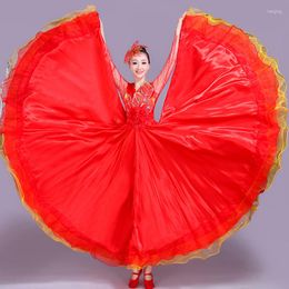 Stage Wear 2022 Flamenco Costumes For Women Elegant Big Swing Ballroom Dance Performance Clothes Gypsy Dress Female Rave Outfit VO1050