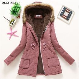 Womens Down Parkas Winter women coat Womens Parka Casual Outwear Military Hooded fur Coat Down Jackets Winter Coat for Female CC001 220929